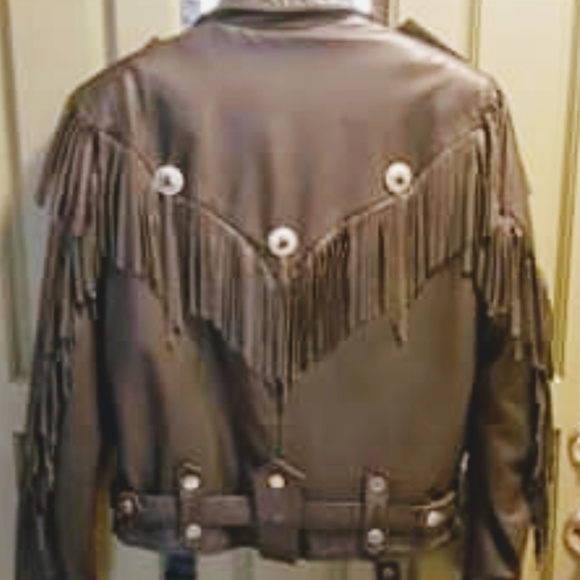 Woman's Leathe Riding Jacket - Picture 2 of 2